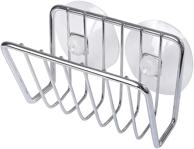 Stainless Steel Suction Cup Sponge Holder