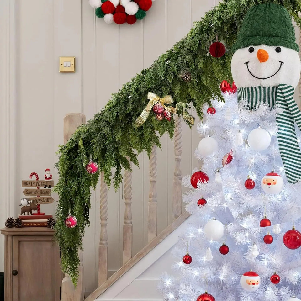 Cypress Christmas Garland