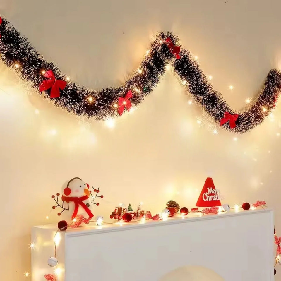 Christmas Tinsel Garland