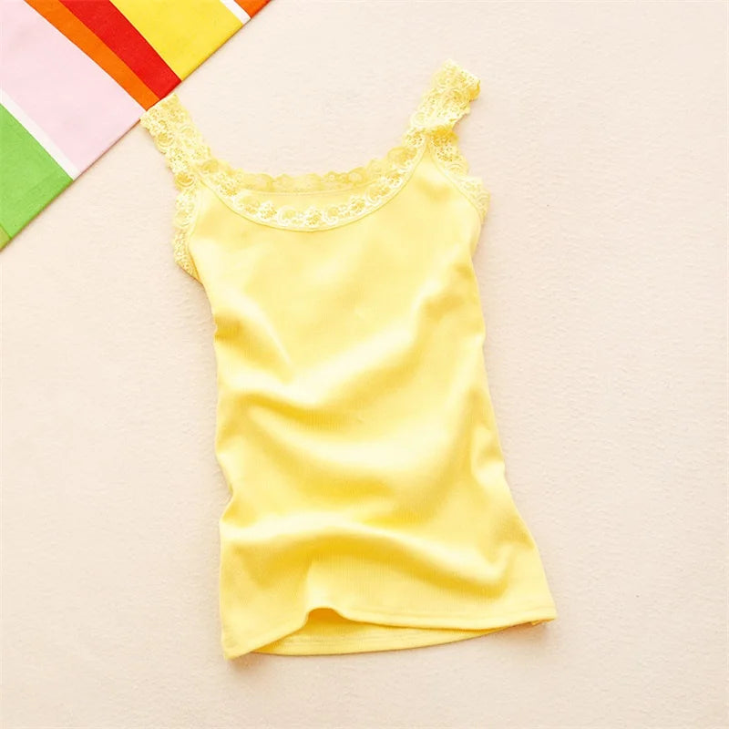 Women's Lace-Trim Cami Top