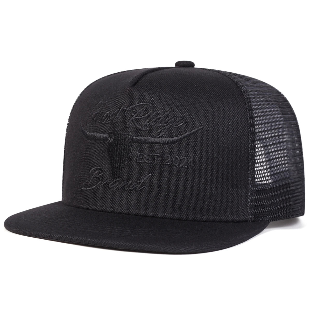 Bullhead Letter Hip-hop Net Baseball Cap