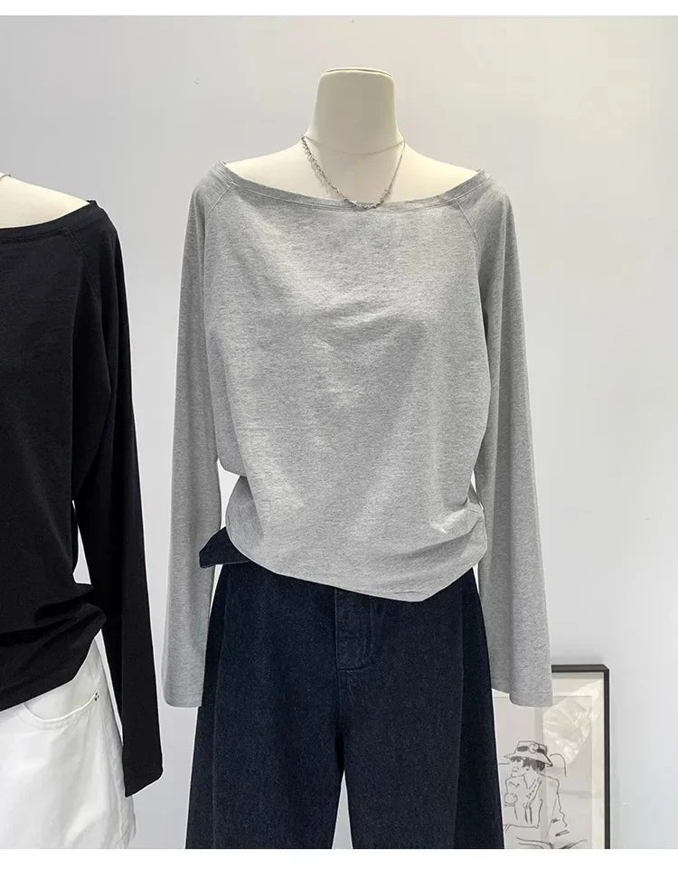 Women's One-Shoulder Shirt