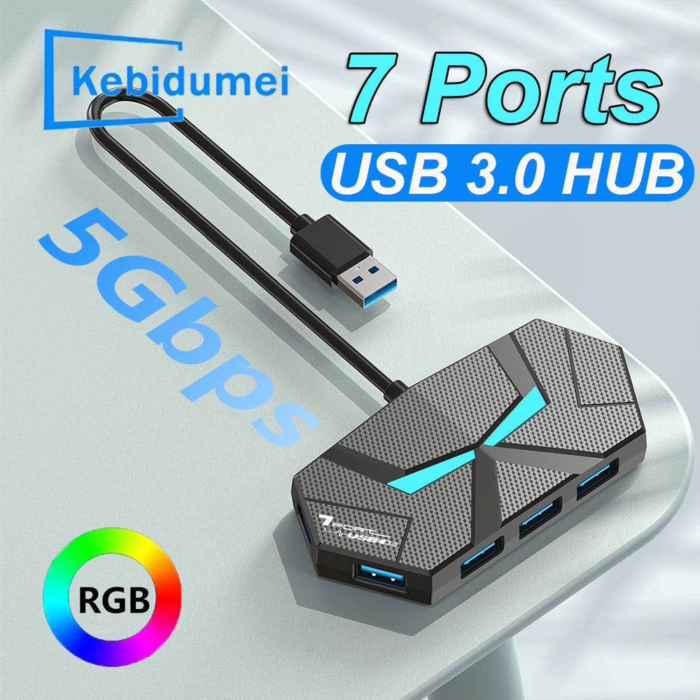7-Port USB 3.0 Hub