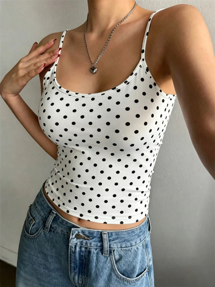 Women's Backless Cami Crop Top