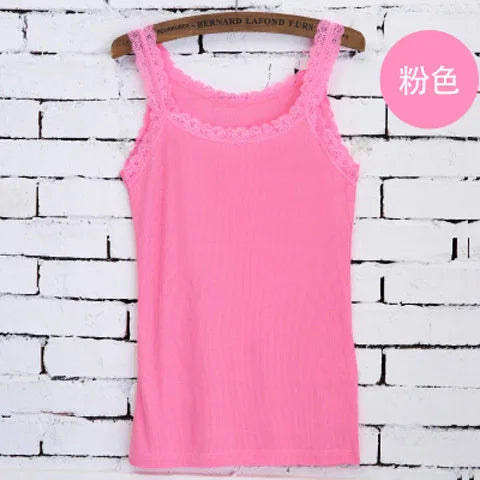 Women's Lace-Trim Cami Top