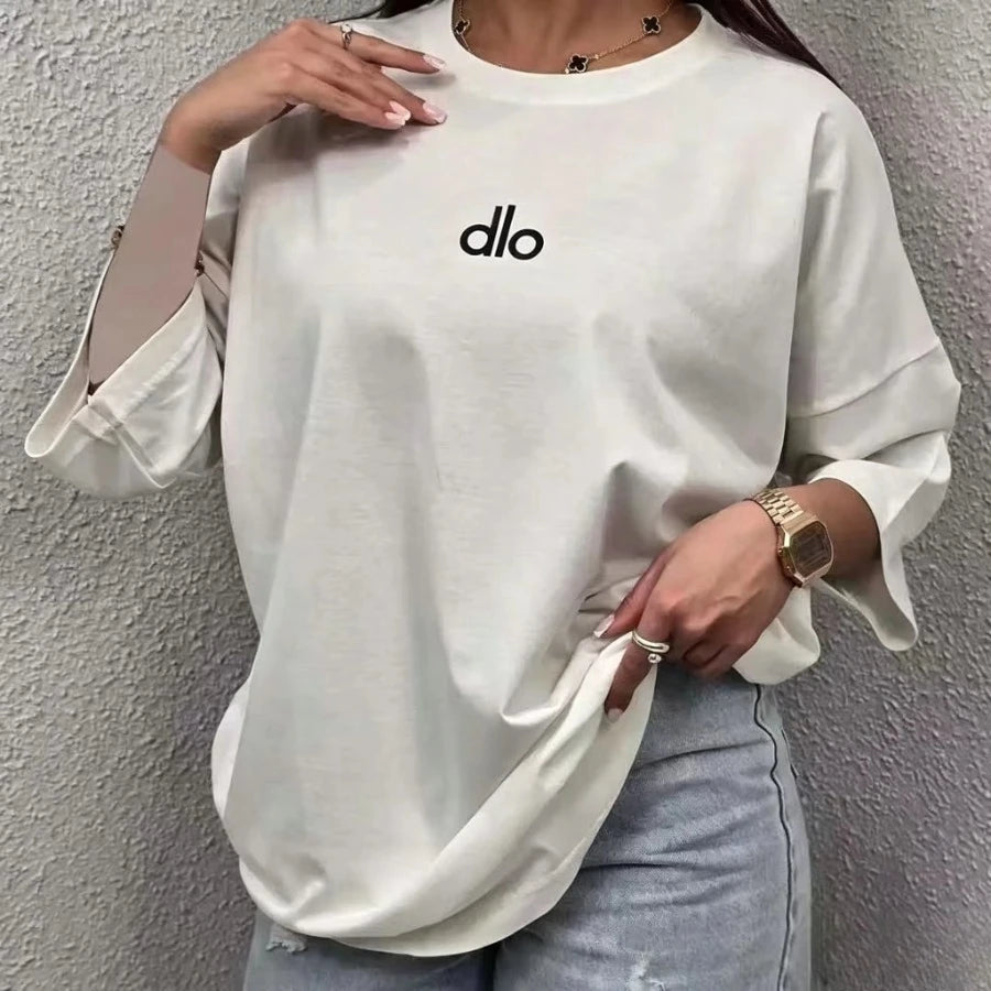 Letter Print T-Shirt