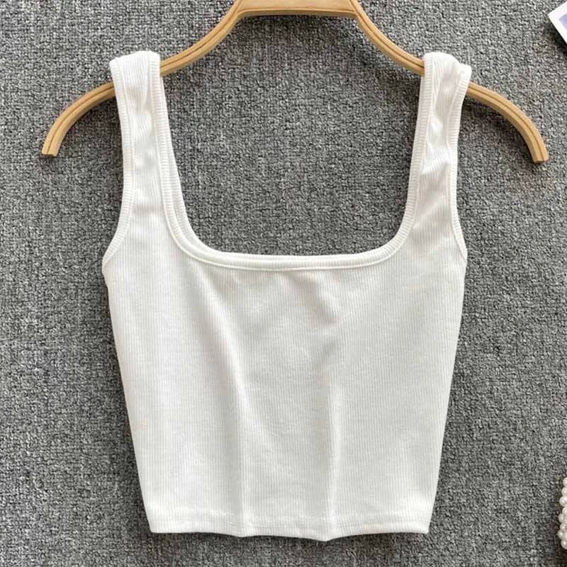 Women's Backless Crop Tank Top