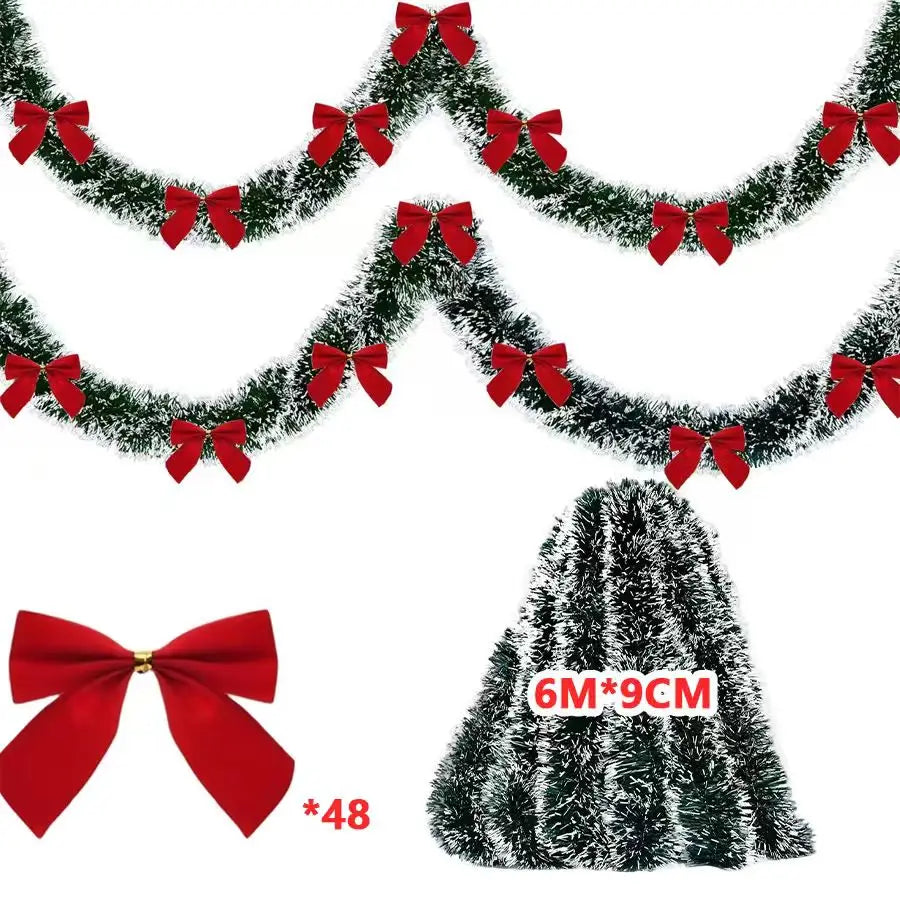 Christmas Tinsel Garland
