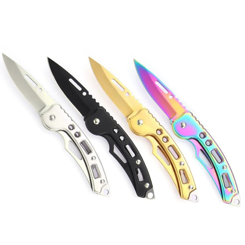 Stainless Steel Keychain Folding Knife