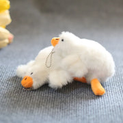 Oversized Goose Plush Pillow