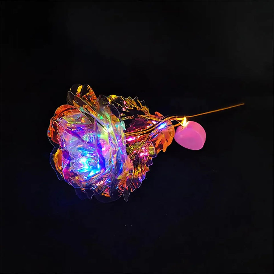 Light-Up Artificial Rose
