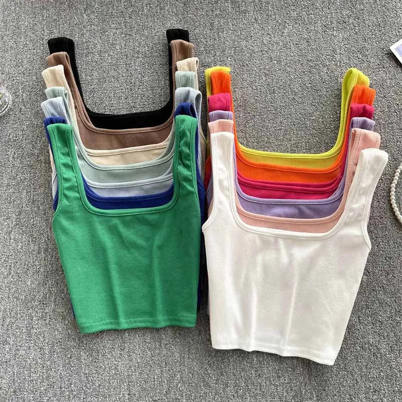 Women's Backless Crop Tank Top