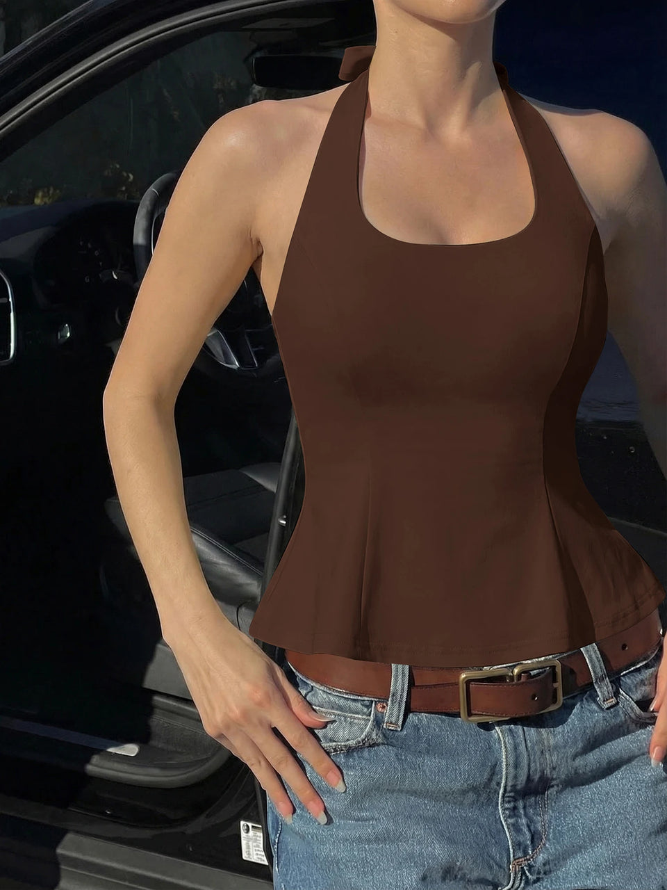 Women's Halter Tank Top