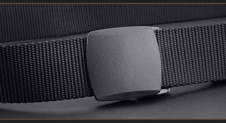 Automatic-Buckle Nylon Belt