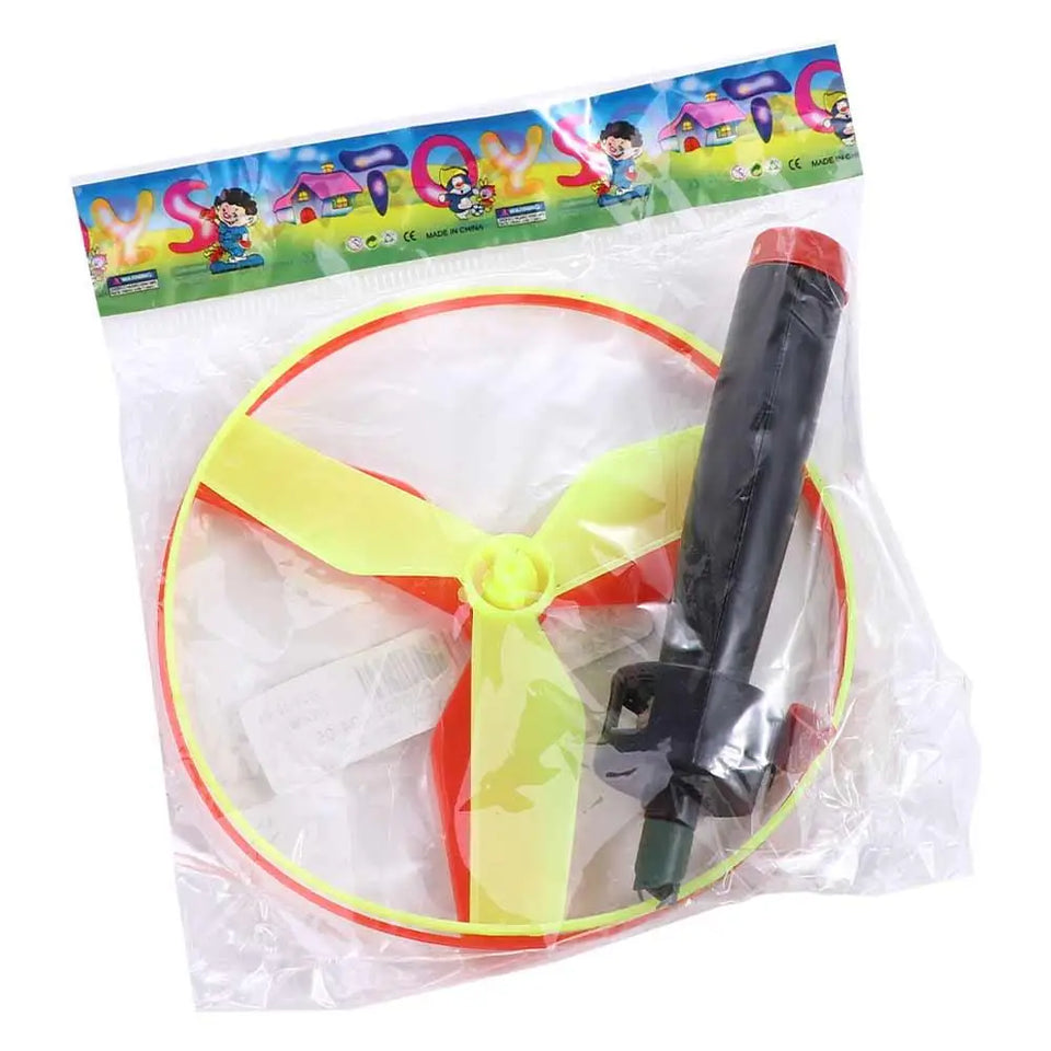 Pull-String Flying Disc