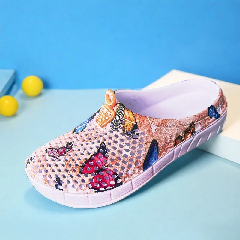 Women's Printed Clogs