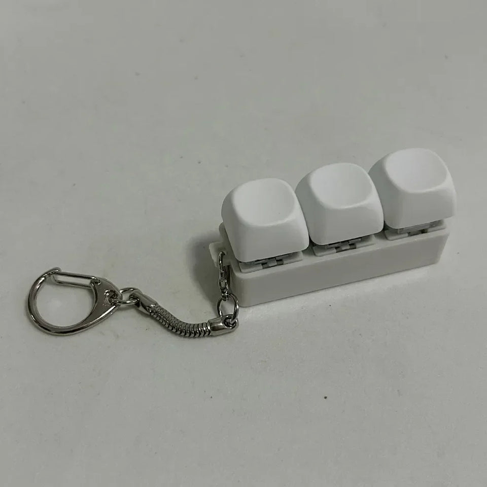 Keyboard Key Fidget Keychain