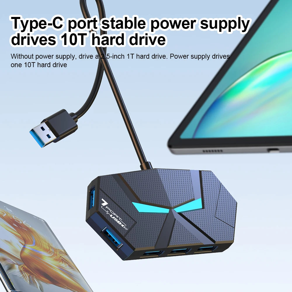 7-Port USB 3.0 Hub