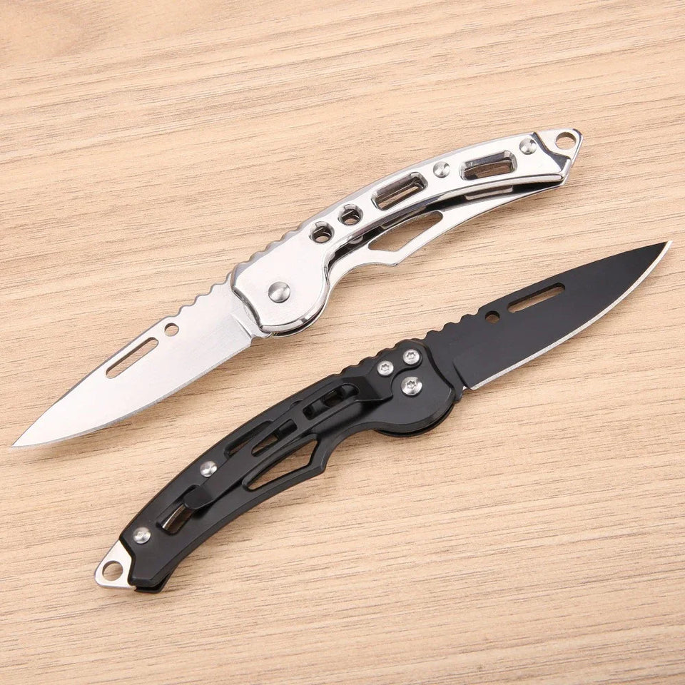 Stainless Steel Keychain Folding Knife