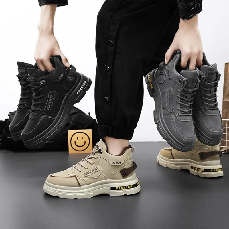 Men's Retro Cowboy Boots
