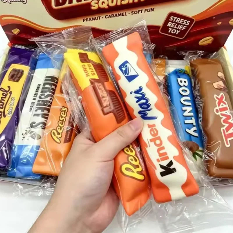 Chocolate Bar Squishy Toy