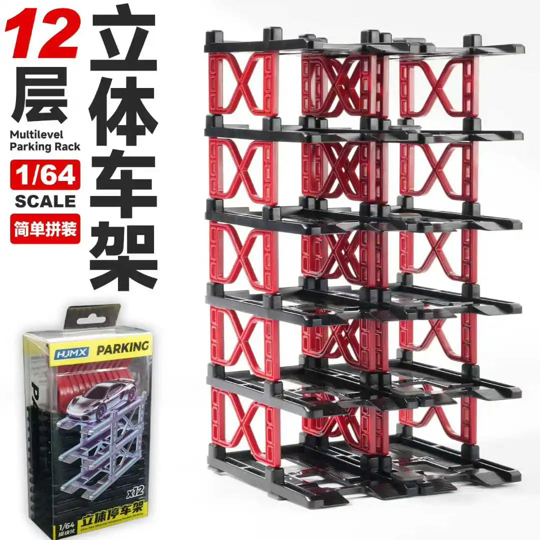 Hjmx 1/64 Glue-free Modular Miniature Models Toy