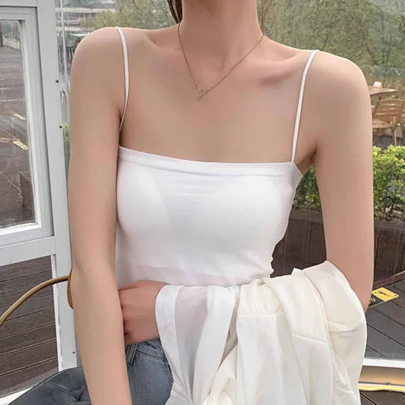 Women's Lace-Trim Cami Top
