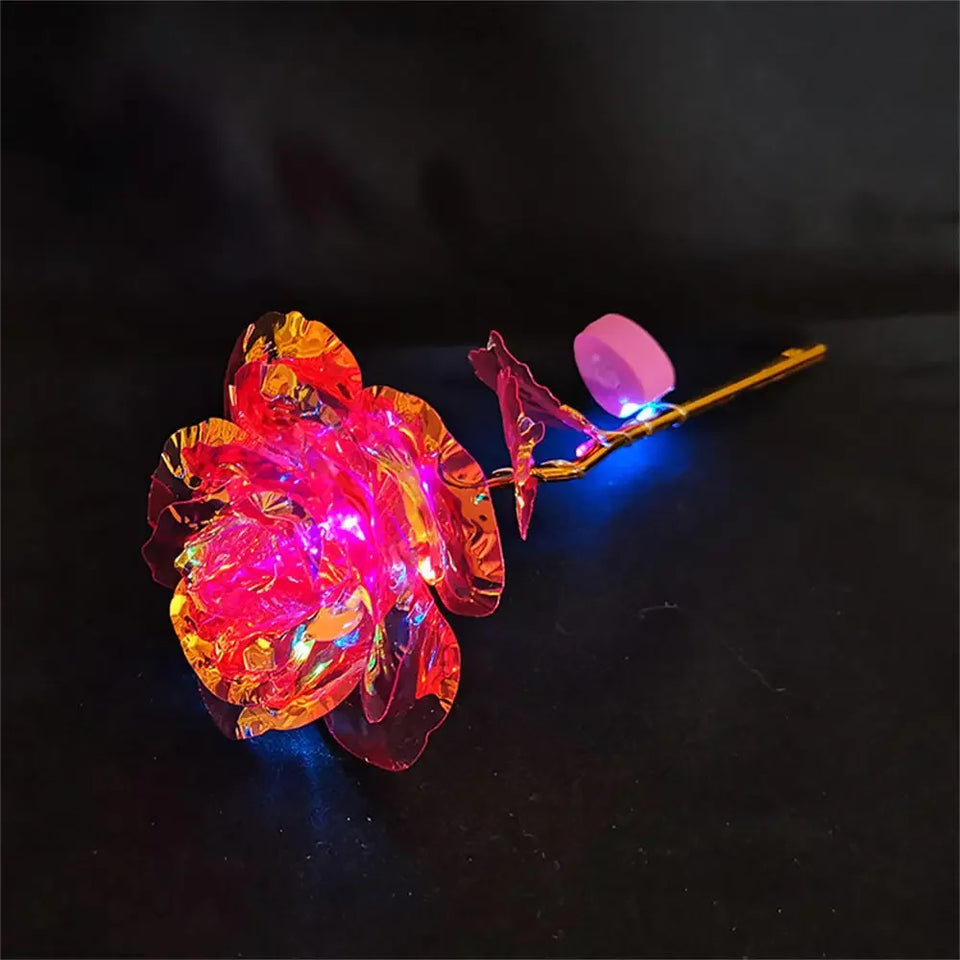 Light-Up Artificial Rose