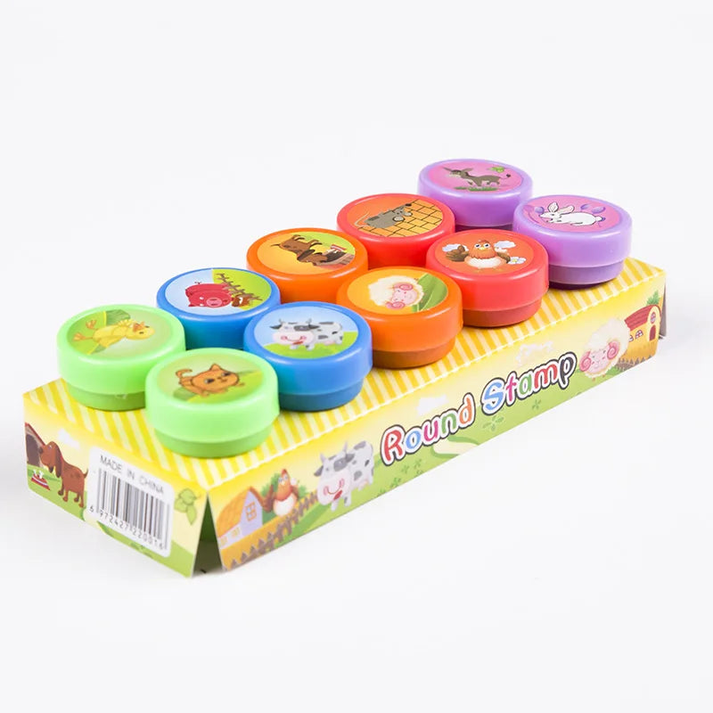 Smiley Self-Inking Stamp Set