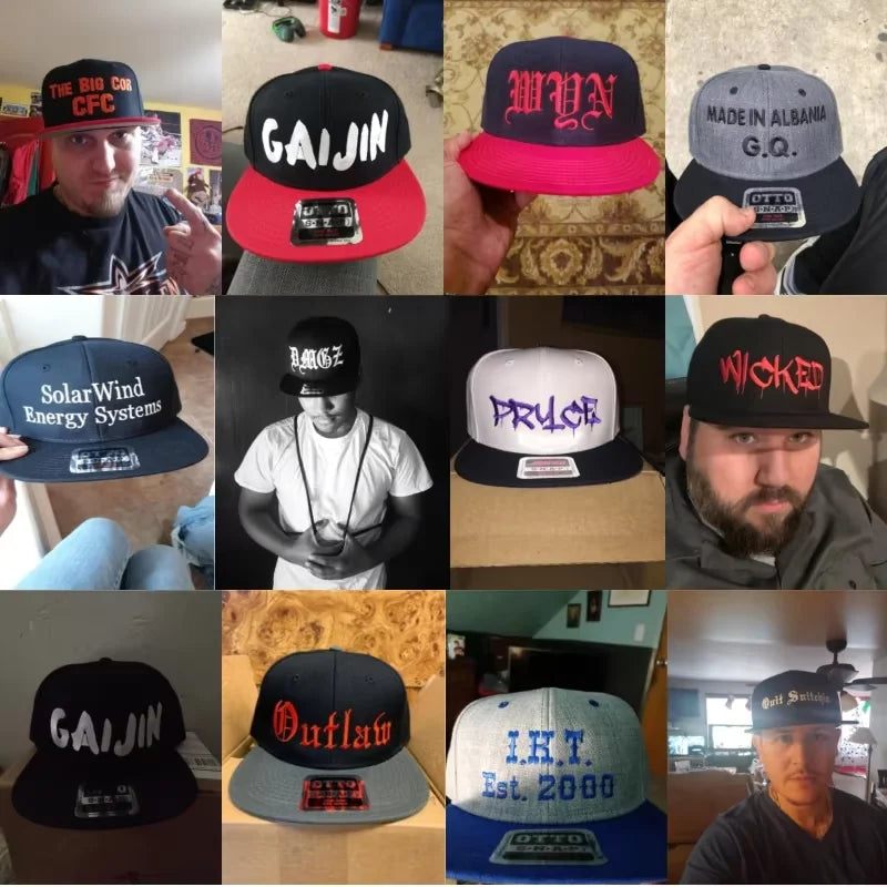 Customized Logo Hats Team Embroidered Printed Baseball Caps Fraternity Hats Men  Women Fashionable Outdoor Hip-Hop Hats