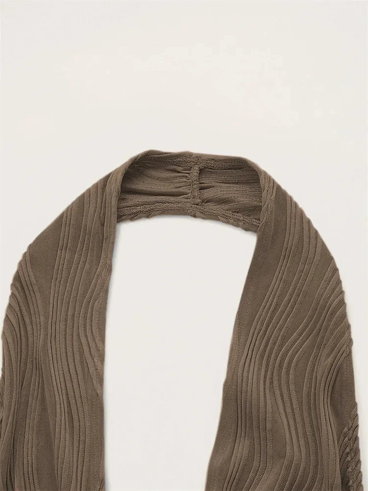 Women's Halter Crop Top