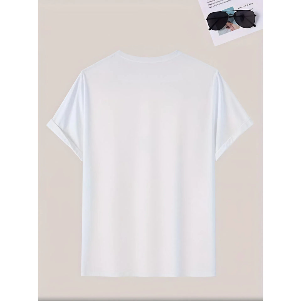 Art Pattern Mens Blue Bubble Gum Portrait T Shirt Casual Crew Neck Design With Embellished And Signature For Unique Summer Fashion Style Ideal Gift For Art Lovers And Local Warehouse Delivery Mens Clothing Shirt Print T Shirt