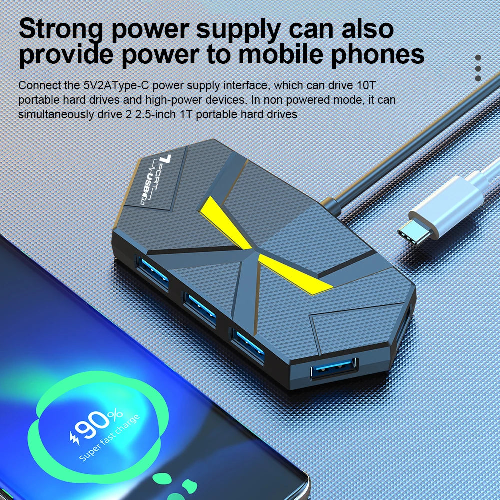 7-Port USB 3.0 Hub