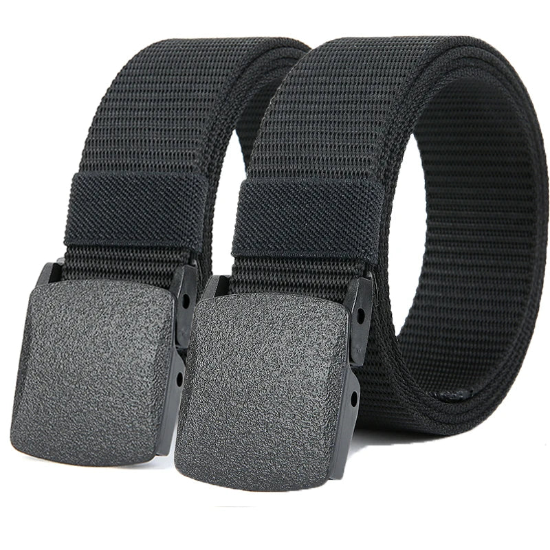 Automatic-Buckle Nylon Belt