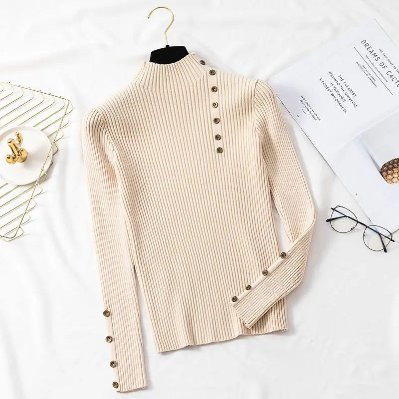 Women's Button-Front Sweater