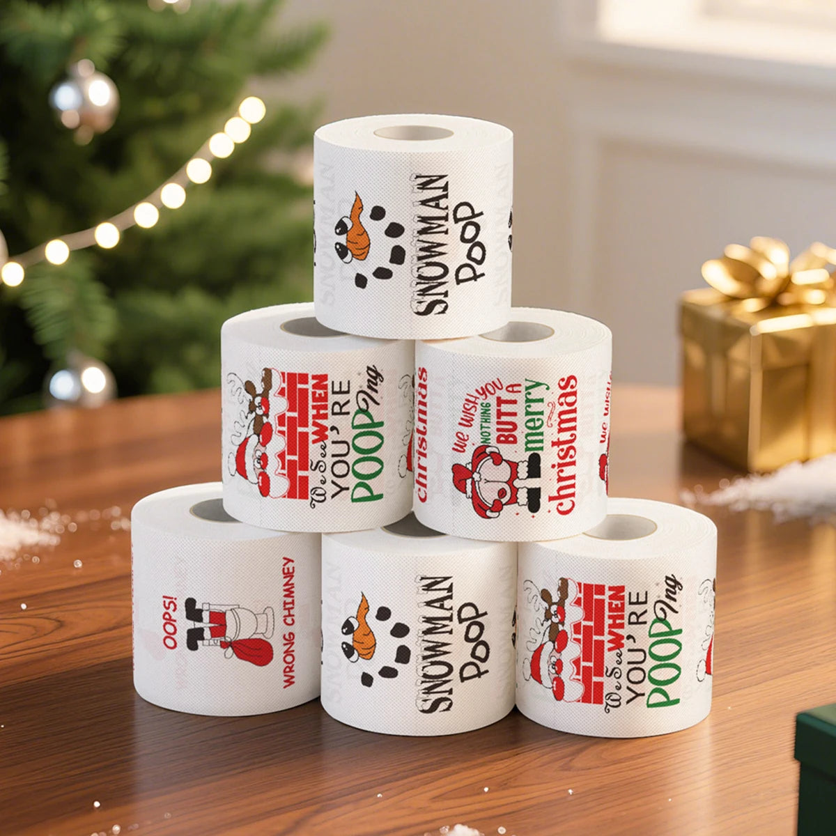 Christmas Toilet Paper Roll