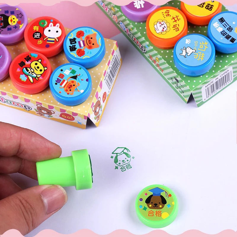Smiley Self-Inking Stamp Set