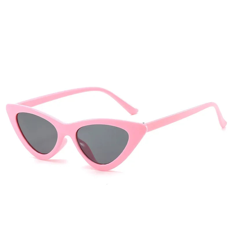 1pc Riding Fishing Sunglasses Retro Vintage Sunglasses Fashion Cateye Goggles Sexy Small Cat Eye Sun Glasses for Women