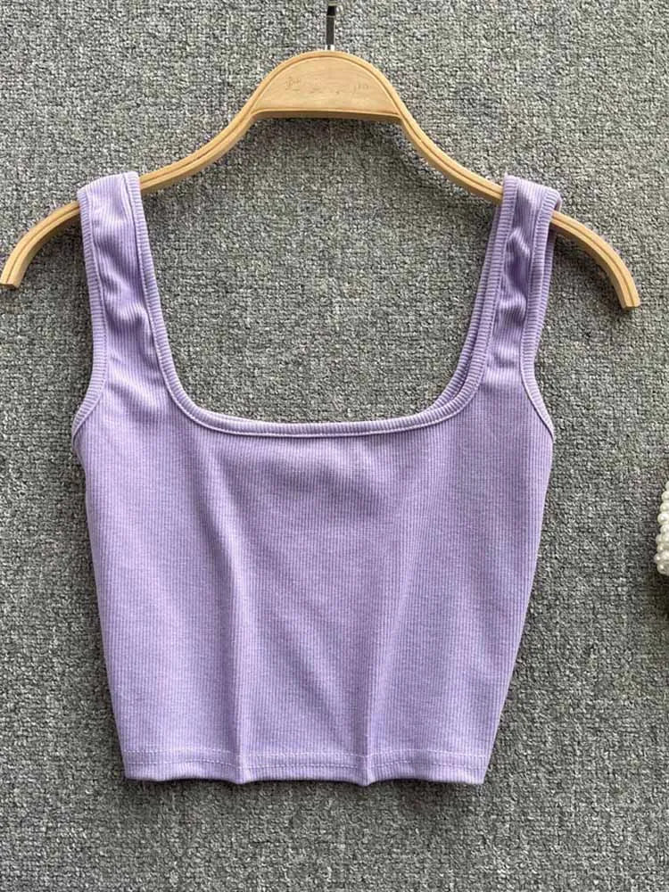Women's Backless Crop Tank Top