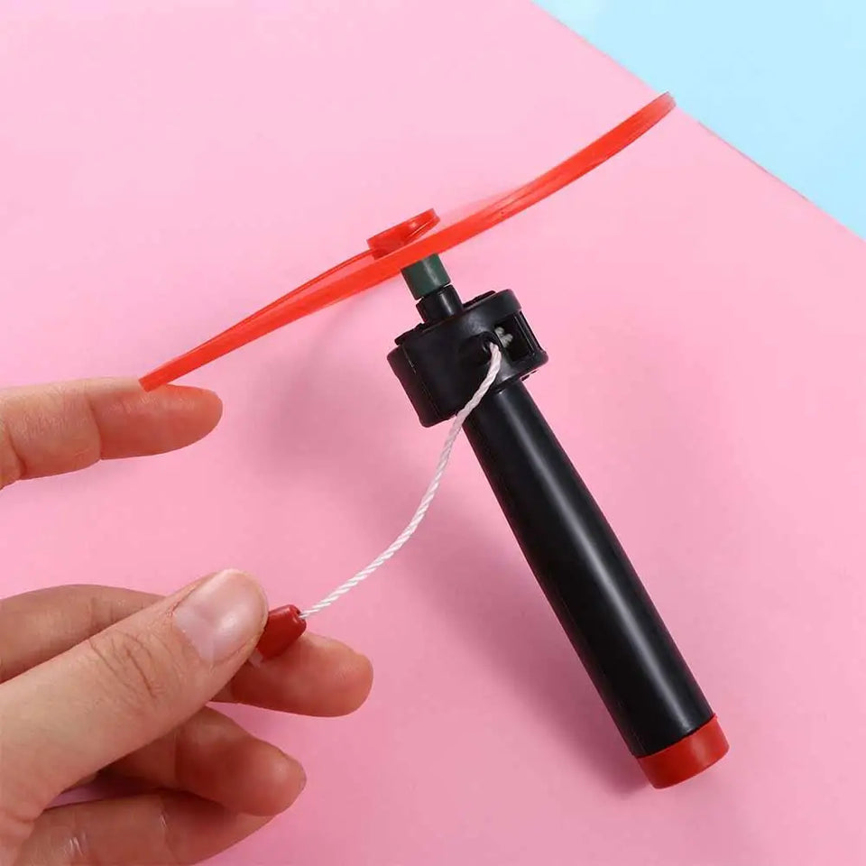 Pull-String Flying Disc