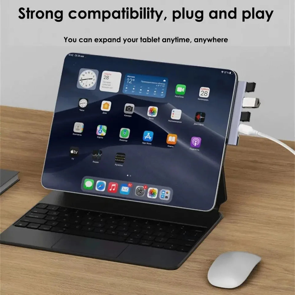 4-in-1 USB-C Hub