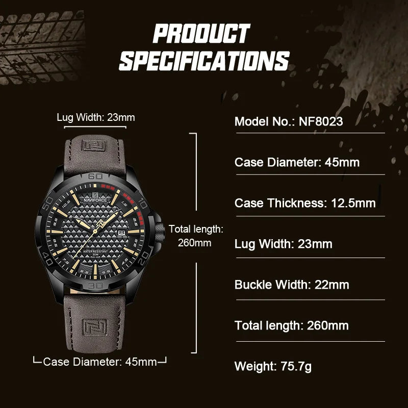 NAVIFORCE Men's Quartz Watch