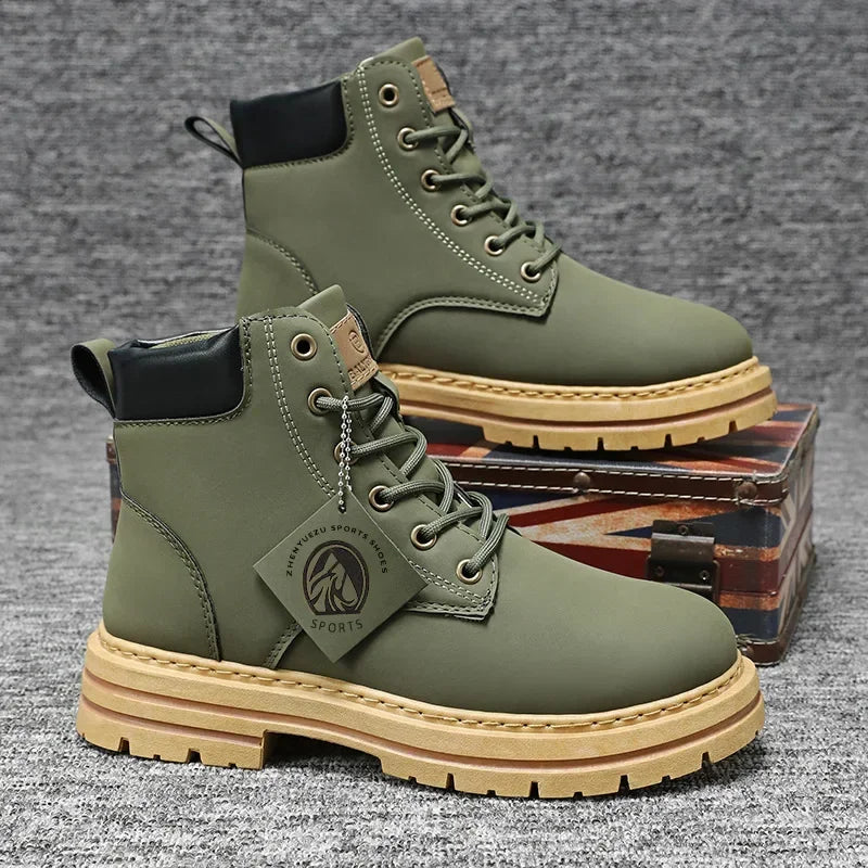 Men's Leather Boots