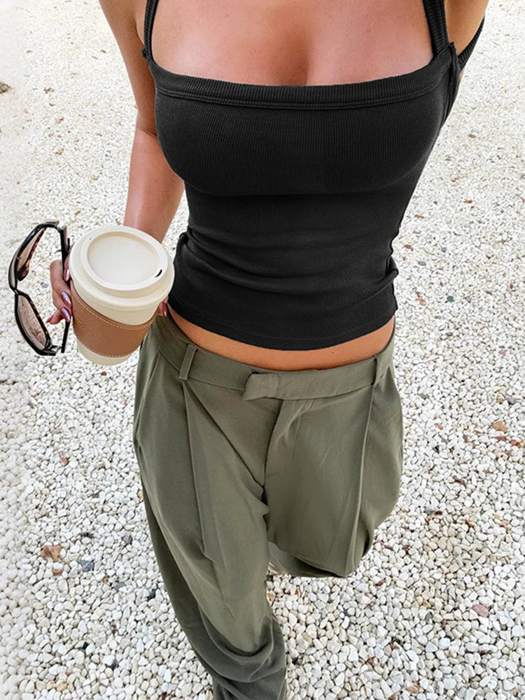 Women's Ribbed Tank Top