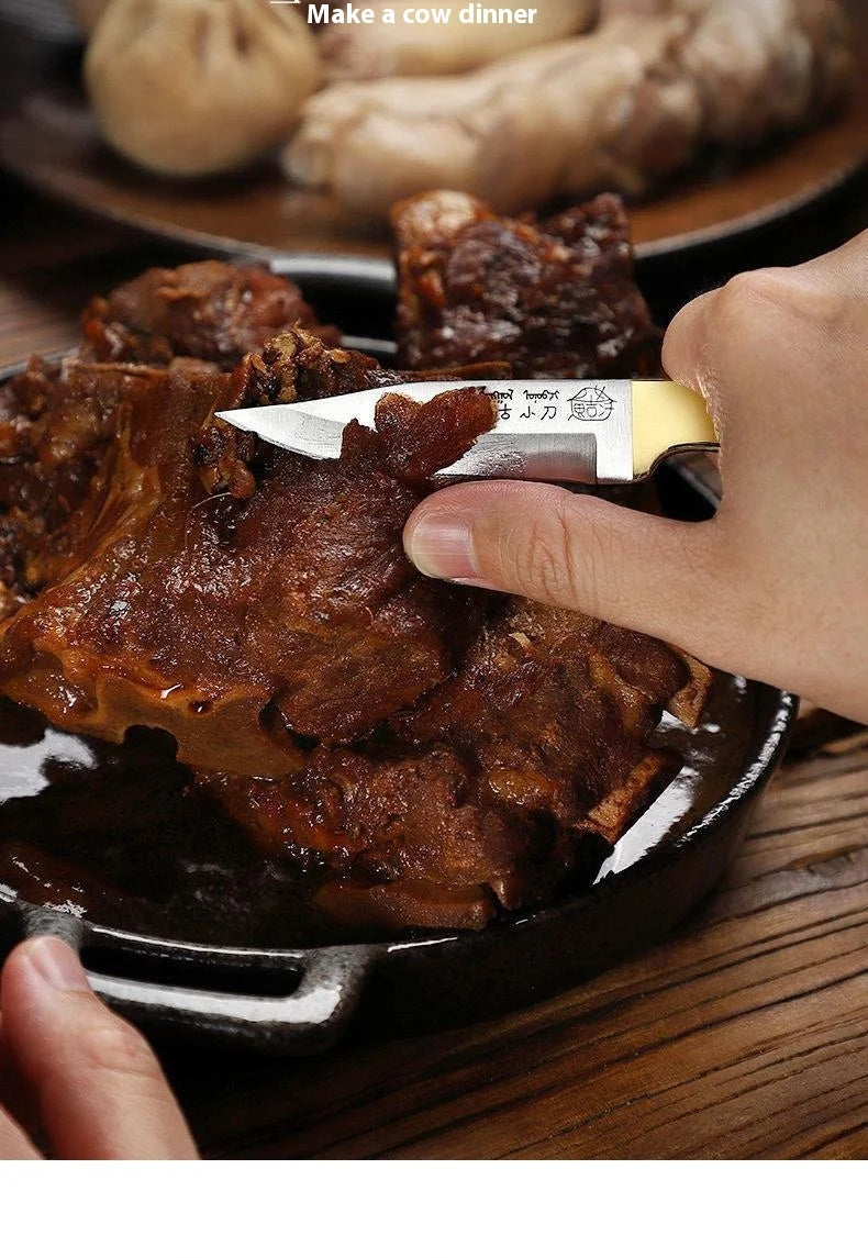 Compact Kitchen and Barbecue Knife