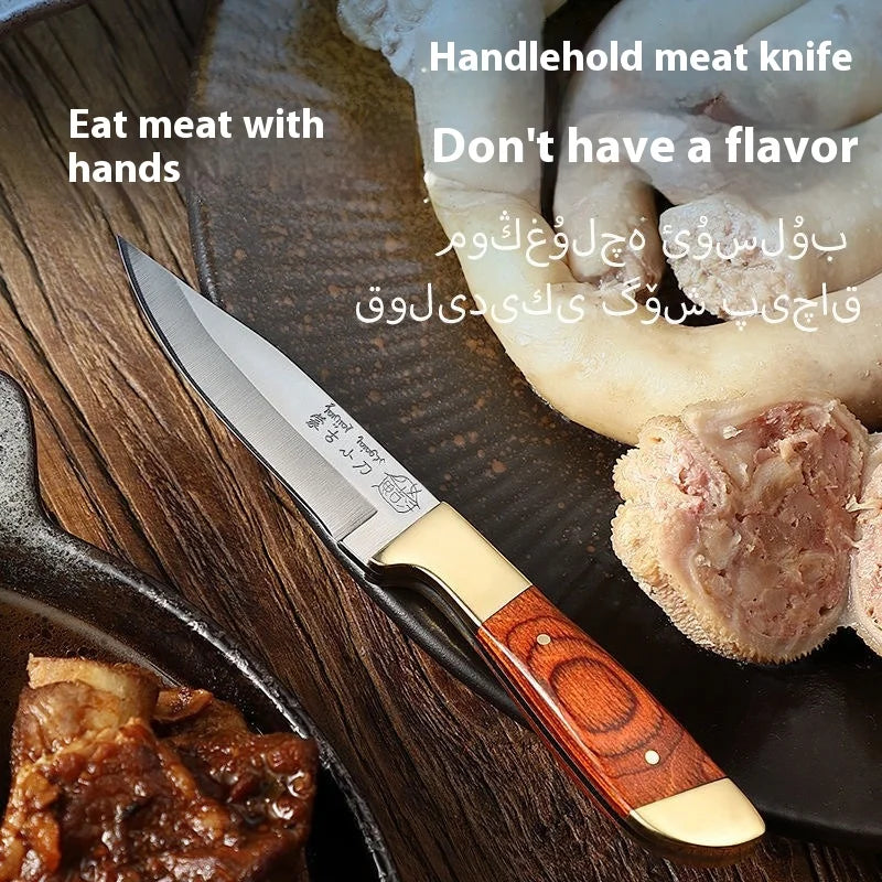 Compact Kitchen and Barbecue Knife