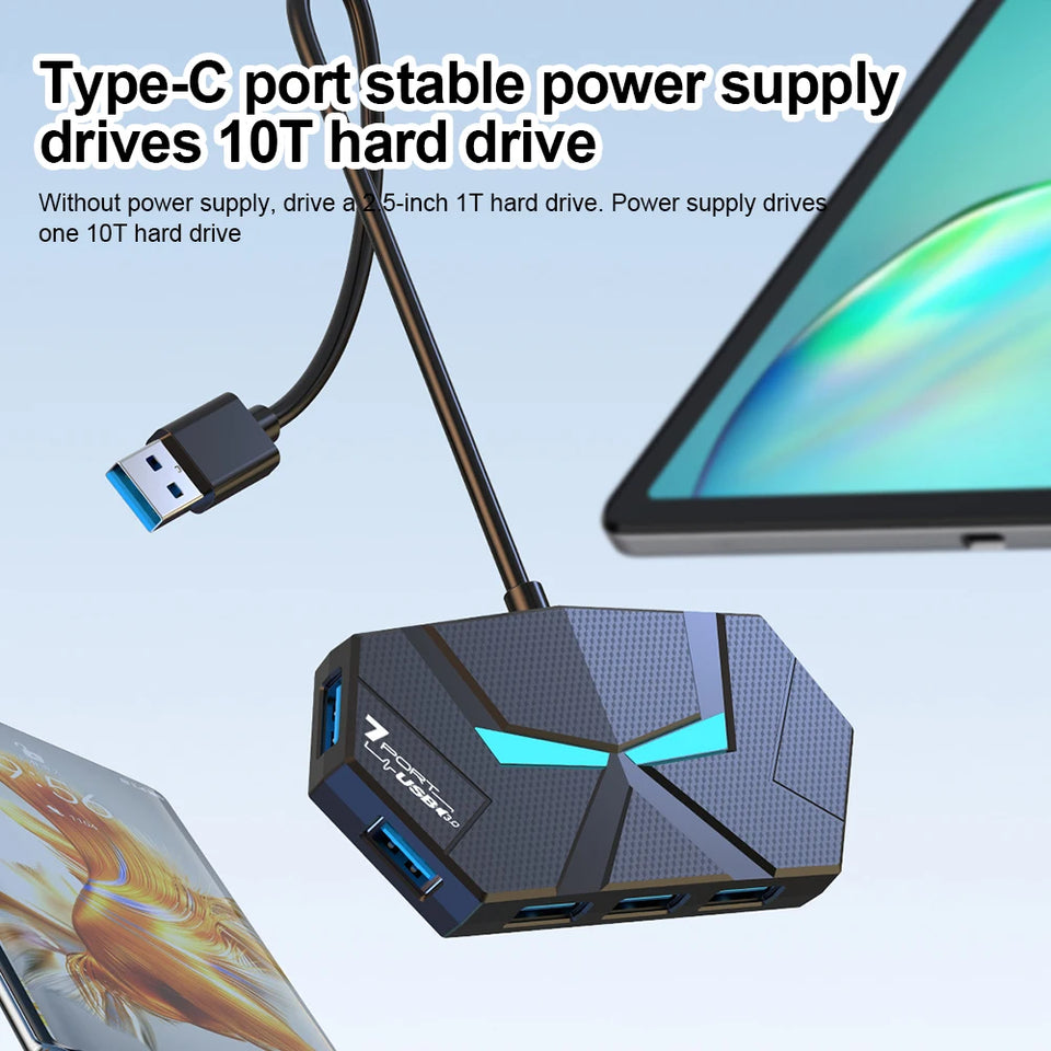 7-Port USB 3.0 Hub