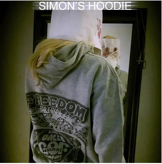 Fashion Streetwear Y2K for Men and Women Zipped Hoodie Cry of Fear Simon's Hooded Jacket Hip-hop Men's Casual Hooded Sweatshirt