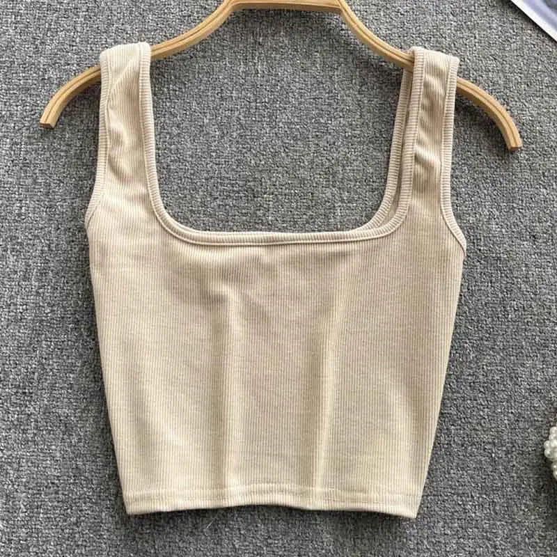 Women's Backless Crop Tank Top