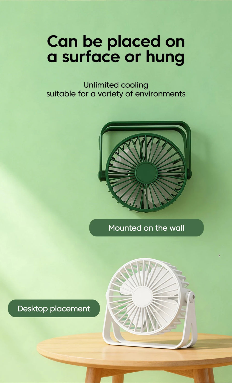 Adjustable Mini USB Fan
